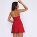 European And American New Style Slim Fit Y2K Feel High-End Women's Fashion Hot Girl Strap Knitted Dress_ecoleips.com
