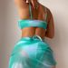 Tie-Dye Women's Bikini Set 3 Piece Swimsuit Adjustable Straps Removable Padding High Elasticity for Swimming And Beach_ecoleips.com