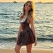 Women's European American Style Patchwork Printed Dress French Lace Trimmed Suspender New 2025_ecoleips.com