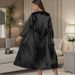 Aria Basics Cross-border European American Sexy Pajamas For Women, Spring And Summer Loose-fitting Camisole Dress, Bathrobe, Home_ecoleips.com