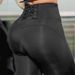Women's Clothing Fashion Trend Back Waist Strap Design Waist Hip Tight Trousers_ecoleips.com