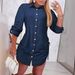 Women's Clothing Autumn Fashion Long Sleeve Solid Color Drawstring Dress For Women_ecoleips.com