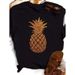 Popular Casual Fashion Spring-summer Colorful Fruit Pattern Short-sleeve Women's T-shirt For Summer_ecoleips.com