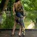 Women's Clothing Off Shoulder Oblique Shoulder Printing Navel Baring Sexy Casual Pleated Dress_ecoleips.com