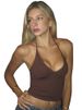 2025 Summer New Hanging Neck V-Neck Backless Vest Hottie Girls Camisole Bottom Top Sexy Pure Desire Wind Sling Y2K_ecoleips.com