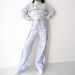 Women's Clothing Suit Casual Half Turtleneck Zipper Cardigan Lace Up Fashion Sports Sweater Suit Women_ecoleips.com