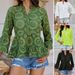 DiYun European And American 2025 Spring/Summer Women's Casual Vacation Style Solid Color Hollow V-Neck_ecoleips.com