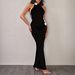 2025 Spring And Summer New One Step Skirt Seaside Sexy Waist Floating Tight Dress_ecoleips.com