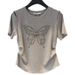 Women's Clothing Summer Round Neck Butterfly Hot Diamond Short Sleeve T Shirt Female Fashion Tops_ecoleips.com