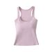 Women's Clothing Summer New Eight Color Hot Girl Street Flaming Suspender Vest Women With Chest Pad Elasticity Slimming Outerwear_ecoleips.com