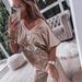 2024 European And American Cross-Border Trade Women's Summer Evil Eye Sequin Pattern Short Sleeve Long Pants Fashion_ecoleips.com