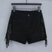 Aria Basics Aria Basics Women's Tassel Shorts With Rhinestones, Candy-colored, New Korean Style, Fashionable And Sexy Mid-waist Dance Pants,_ecoleips.com