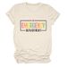 Loose Casual Fashion Temperament Commuter Women's Crew Neck Short Sleeve T-Shirt_ecoleips.com