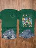 Mental Health Matters Women's Tee - Positive Graphic, Casual Black Oversized Top_ecoleips.com