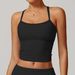 Women's Clothing Winter Sanded Beautiful Back Yoga Vest Quick Drying Fitness Top Outer Wear Running Sports Vest Female_ecoleips.com