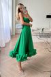 Aria Basics Aria Basics 2023 Cross-Border Fashion Strap A-Line Floral Large Hem Evening Women's Dress European And American Style Hot 006_ecoleips.com