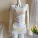 Women's Long Sleeve Two Piece Swimsuit Sexy Sweet Style Hot Girl Bikini For Beach Vacation Four Piece Hot Spring Swimsuit_ecoleips.com