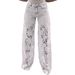 Women's Clothing New Women's Wide Leg Pants Trousers Lace Stitching Jeans Women_ecoleips.com