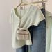 Ice Silk Knitted Short Sleeved T Shirt For Women Summer New Style Temperament Slim Fit Tops Small Bottoming T Shirt_ecoleips.com