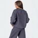 Women's Oversized Hoodie & Wide-Leg Pants Set - Thickened Long Sleeve Casual Outfit (Grey/Blue/Light Blue/White, S-XL)_ecoleips.com