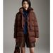 Premium Women's Long Down Coat With Detachable Hood, Warm Winter Jacket, Loose Fit, 95% Goose Feather Fill, Water-Resistant Nylon Shell_ecoleips.com