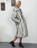 Women's Faux Fur Coat – Plus Size Winter Long Coat (White/Khaki/Grey/Black-Tipped, S-XXXL)_ecoleips.com
