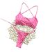 Leopard Print Two Piece Swimsuit 2026 European American Style Low Rise Thong Bikini Sexy Vacation Beach Swimwear Polyester Nylon_ecoleips.com