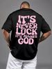 Men's Casual Cotton T-Shirt Trendy Print Relaxed Fit Short Sleeve Tee for Campus Streetwear_ecoleips.com