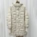 Women’s Knee-Length Down Jacket With Detachable Knit Hat – Winter Warmth & Style (Black/Grey/White/Brown, One Size)_ecoleips.com