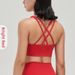 Women's Clothing Women's Nude Feel Yoga Sports Bra Shockproof High Strength Fitness Double Sided Brushed Cross Back Vest_ecoleips.com