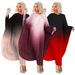 Women's Clothing Autumn And Winter Style Elegant And Fashionable Pullover Cape Bat Sleeve Dress_ecoleips.com