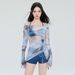 Aria Basics 2025 New Women's Swimwear Three-Piece Set, Fashionable Slimming Bikini Small Busts, Ideal For Beach Vacations And Hot_ecoleips.com