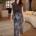 French Loose Atmosphere Summer Backless Floral Strap Dress Top Two-Piece Set 2025_ecoleips.com