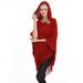 New Autumn And Winter New Casual Hooded Solid Color Sweater Loose Large Size_ecoleips.com