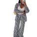 Women's Clothing Pleated pattern long sleeved shirt wide leg pants two piece suit female autumn fashion casual suit_ecoleips.com