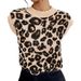 Women's Clothing Fashionable Leopard Print Sleeveless Knit Sweater Vest For Women - Loose Fit, Casual Chic, Autumn Winter Wardrobe Essential_ecoleips.com