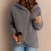 Women’s Fleece-Lined Zip-Up Hoodie – Oversized Long-Sleeve Pullover With Cozy Sherpa Lining (Gray, Blue, Pink, Orange, S-XXXL)_ecoleips.com