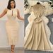 Elegant High-Neck Knit Dress With Hollow Metal Buckle - Minimalist Winter Long Dress For Women_ecoleips.com