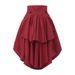 Half Length Skirt, Pirate Skirt, Ruffled Irregular Half Length Halloween Performance Skirt_ecoleips.com