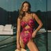 2025 Women's European American Style One Piece Swimsuit Sexy Print Hollow out Design Beach Vacation Cross Border Hot Selling Item_ecoleips.com