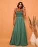 Elegant High-Waisted Retro A-Line Maxi Dress Solid Color Flowy Summer Dress Pink Black Neon Green Army Green_ecoleips.com
