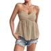 Summer Chiffon Lace Camisole Top for Women Sexy Casual Cross Border European American Fashion New_ecoleips.com