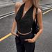 Aria Basics Aria Basics Cross-Border 2026 New Slim Fit Striped V-Neck Sleeveless Tank Summer European And American Style Hot Girl Top_ecoleips.com