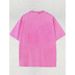 Men's And Women's European Size Cotton Summer Top 230GSM Washed T-Shirt Pure Cotton Summer Tops for Unisex_ecoleips.com