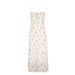 AD197 Spring/Summer New European And American Retro Printed Ruffle Trim Slim Fit V-Neck Strap Dress_ecoleips.com