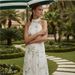 Summer Elegant Printed High Neck Dress Women's Waist Cinching Slim Long Resort Style European American Cross Border Fashion_ecoleips.com