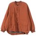girl Plus Size Women's Winter Ethnic Style Retro Button Jacket Short Coat Loose Casual Linen Quilted Warm Cotton Clothing_ecoleips.com
