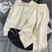 Oversized Fleece-Lined Hoodie & High-Waisted Wide-Leg Pants Set – Cozy Winter Outfit For Women, Trendy Two-Piece Loungewear With Youthful Silhouette_ecoleips.com
