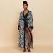 Print Rayon Beach Cover-Up – Lightweight Kimono Wrap Dress With Bold Patterns (7 Styles, One Size) – Stylish Swimwear Cover For Pool & Vacation_ecoleips.com