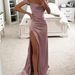 Women's Clothing Raglan Sleeve Suspenders Pile Collar Wedding Bridesmaid Dress_ecoleips.com